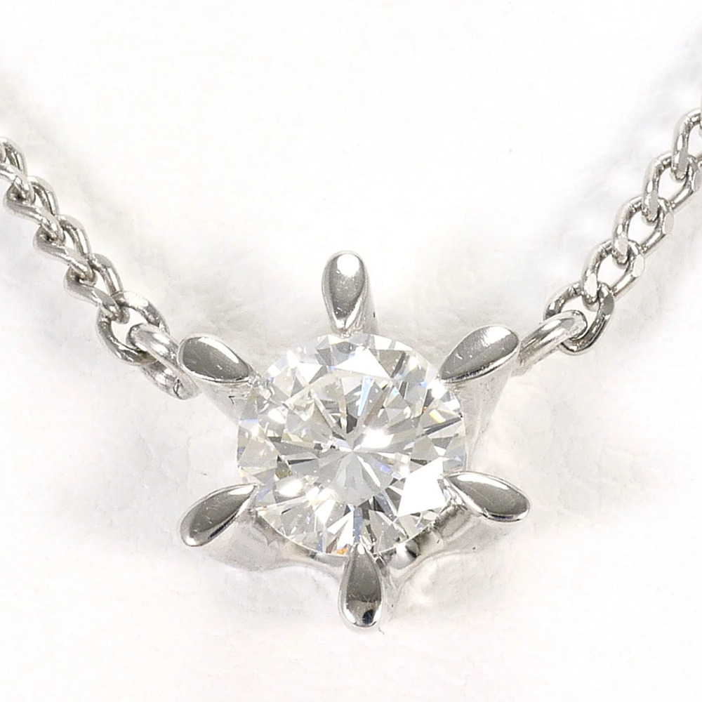 VINTAGE Silver Diamond Necklace